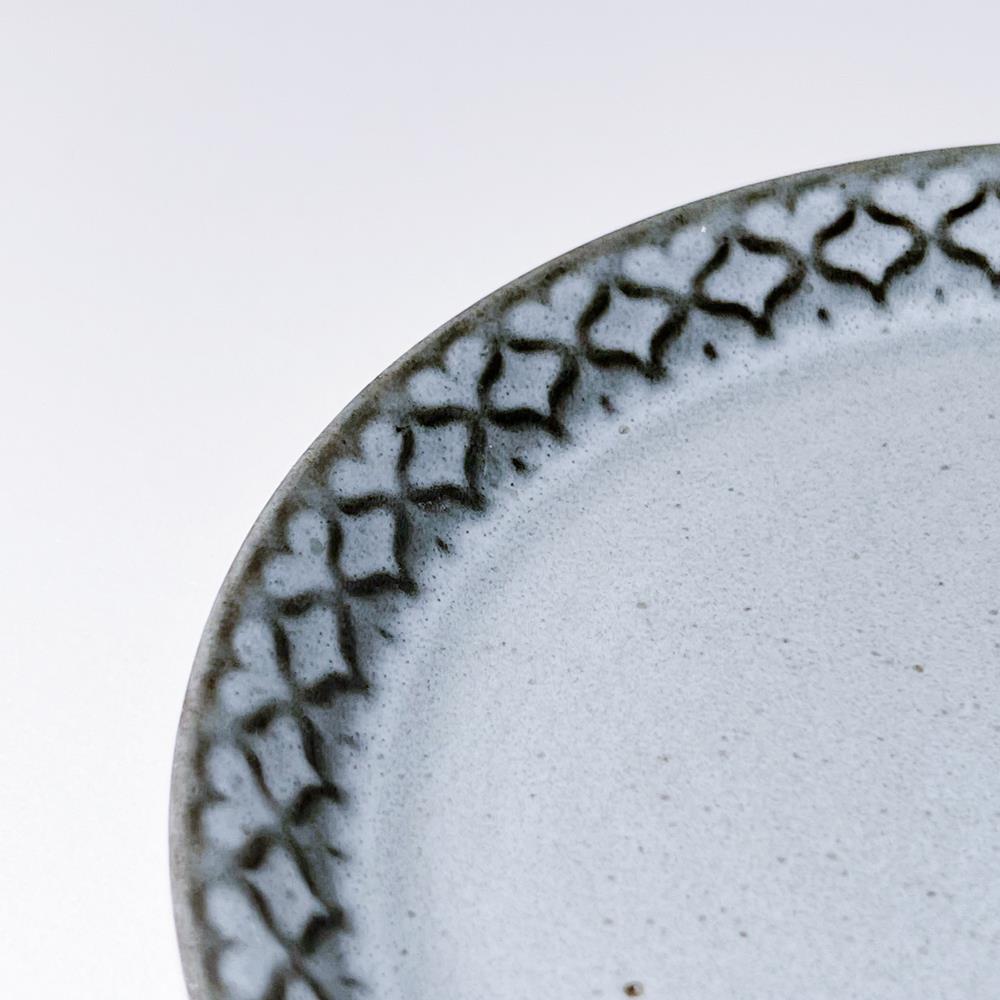 イェンス・クイストゴー Jens Harald Quistgaard コーディアル Cordial お皿 プレート グレー&ホワイト 17cm 2枚 5R4A080