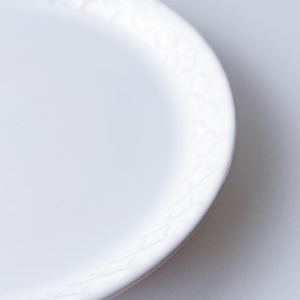 イェンス・クイストゴー Jens Harald Quistgaard コーディアル Cordial お皿 プレート グレー&ホワイト 17cm 2枚 5R4A080