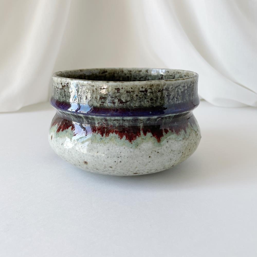 シルヴィア・レウショヴィウス Sylvia Leuchovius 釉の美しい器 スタジオ作品 3R9S031