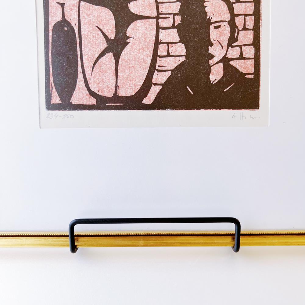 【版画】Åke Holm Åke Holm “Litografi 76” – Mun stylisti