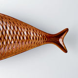 スティグ・リンドベリ Stig Lindberg 魚のお皿　ブラウン  5R6J029