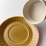【訳あり】イェンス・クイストゴー Jens Harald Quistgaard レリーフ Relief ティー カップ&ソーサー  5R7J022
