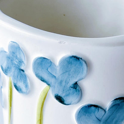 【訳あり】リサ・ラーソン Lisa Larson  青い花の花瓶　5R9S018