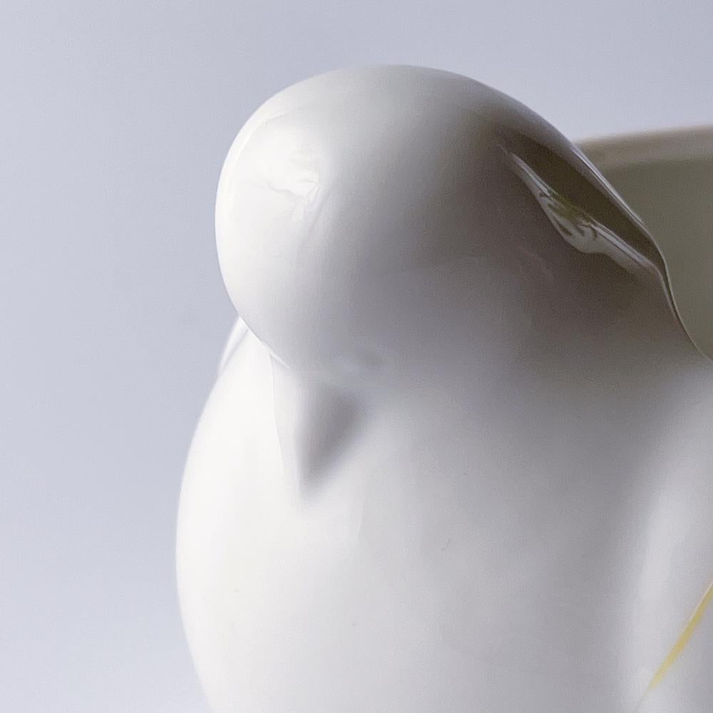 【訳あり】リサ・ラーソン Lisa Larson インターフローラ Interflora 幸せの鳩 Dove  小 花瓶 器 5R10O004