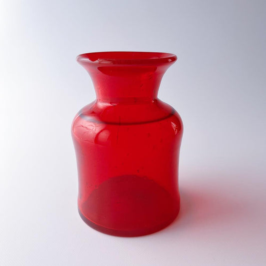 【訳あり】エリック・ホグラン Erik Hoglund ボダ Boda  赤色の花瓶    5R10O025