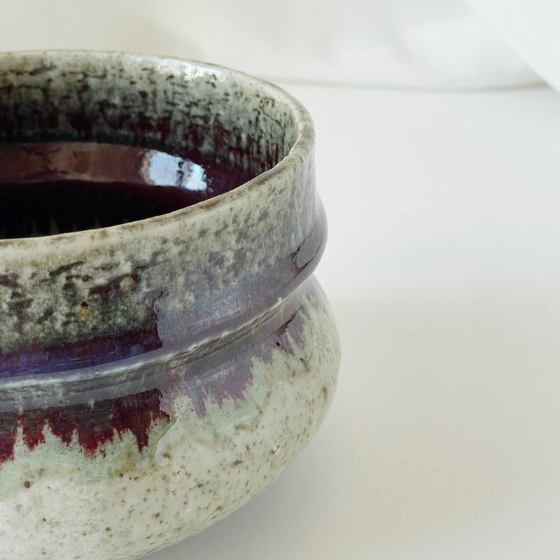 シルヴィア・レウショヴィウス Sylvia Leuchovius 釉の美しい器 スタジオ作品　3R9S031