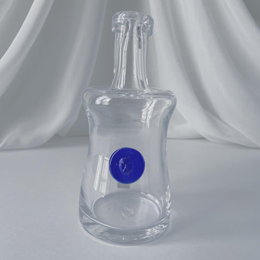 エリック・ホグラン Erik Hoglund ボダ Boda 青の刻印のガラス瓶   3R1O001