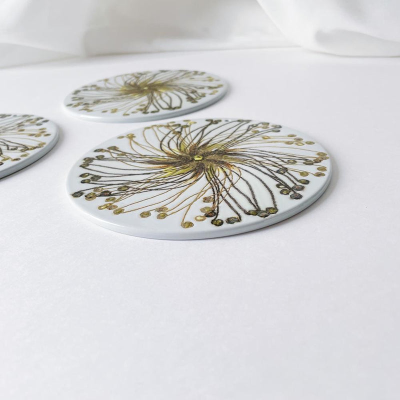 ロイヤルコペンハーゲン(Royal Copenhagen) Baca(バッカ)  ウォールプレート 平皿　草花模様  3R1N006