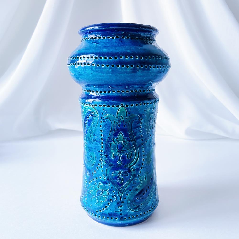 ビトッシ イタリア製 陶器 花瓶 - 花瓶・フラワースタンド
