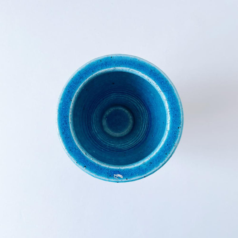 インガー・パーソン Inger Persson   青の花びら模様の花瓶   3R1N041