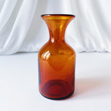 エリック・ホグラン Erik Hoglund 花瓶 デカンタ型   飴色  アンバーカラー  3R1N083