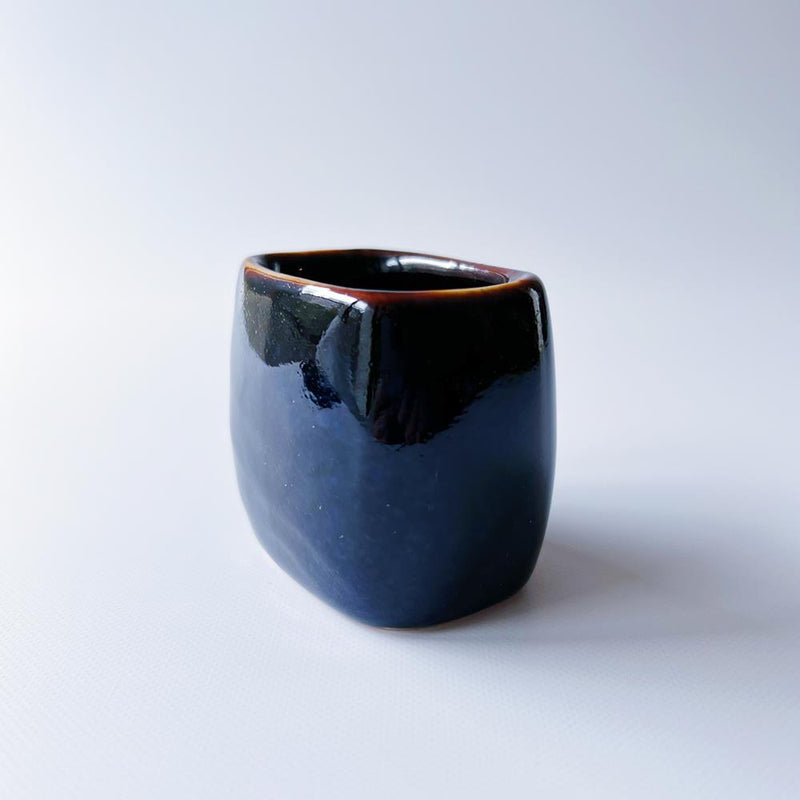 カール・ハリー・スタルハン  Carl-Harry Stalhane ロールストランド CDI 漆黒の花瓶 フラワーベース 5R3F035