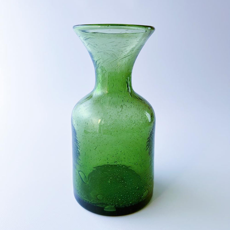 エリック・ホグラン Erik Hoglund  ボダ(BODA)  緑  グリーンのデカンタ型の花瓶    5R3F157