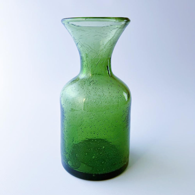 エリック・ホグラン Erik Hoglund  ボダ(BODA)  緑  グリーンのデカンタ型の花瓶    5R3F157