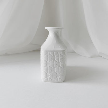 グンナー・ニールンド Gunnar Nylund ロールストランド Rorstrand ドミノ Domino 白の花瓶   3R3M082