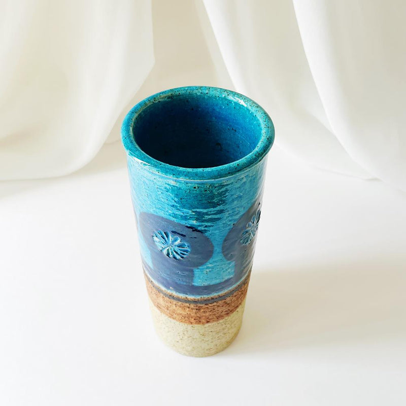 インガー・パーソン Inger Persson 上部が青の花瓶  スタジオ作品   3R4A070