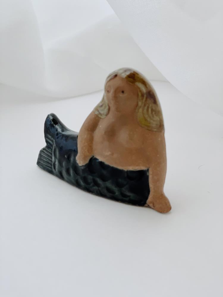 リサラーソン Lisa Larson ミニチュア Miniatyr シリーズ Sjojungfru 人魚1